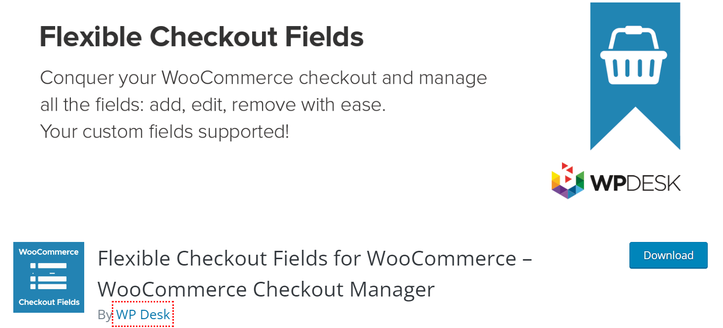 Flexible Checkout Fields for WooCommerce